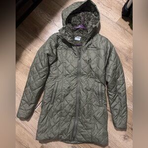 Columbia Forest Green Fleece Jacket